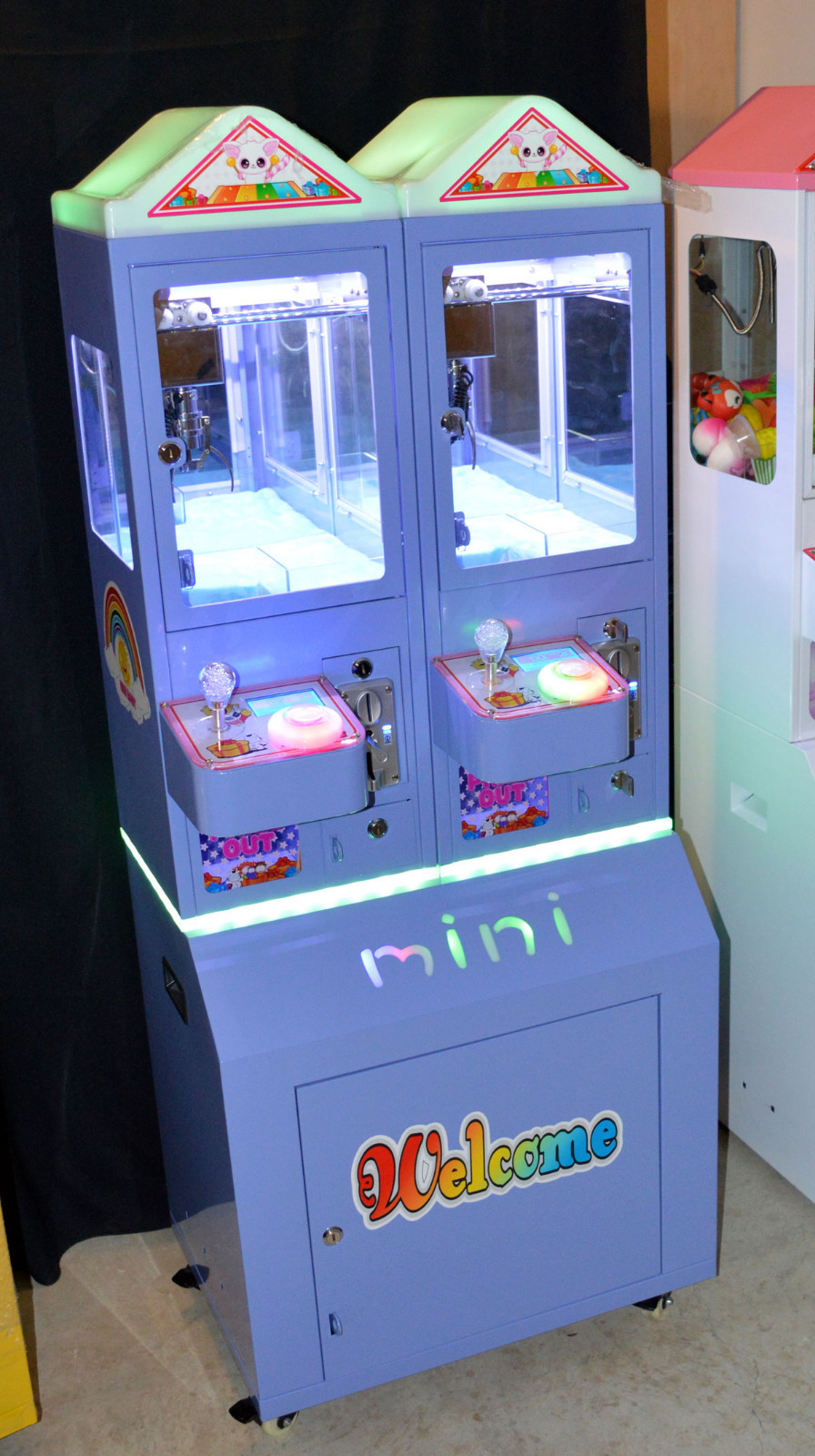 Mini Claw Double Crane Arcade Game Machine NEW Coin Operated