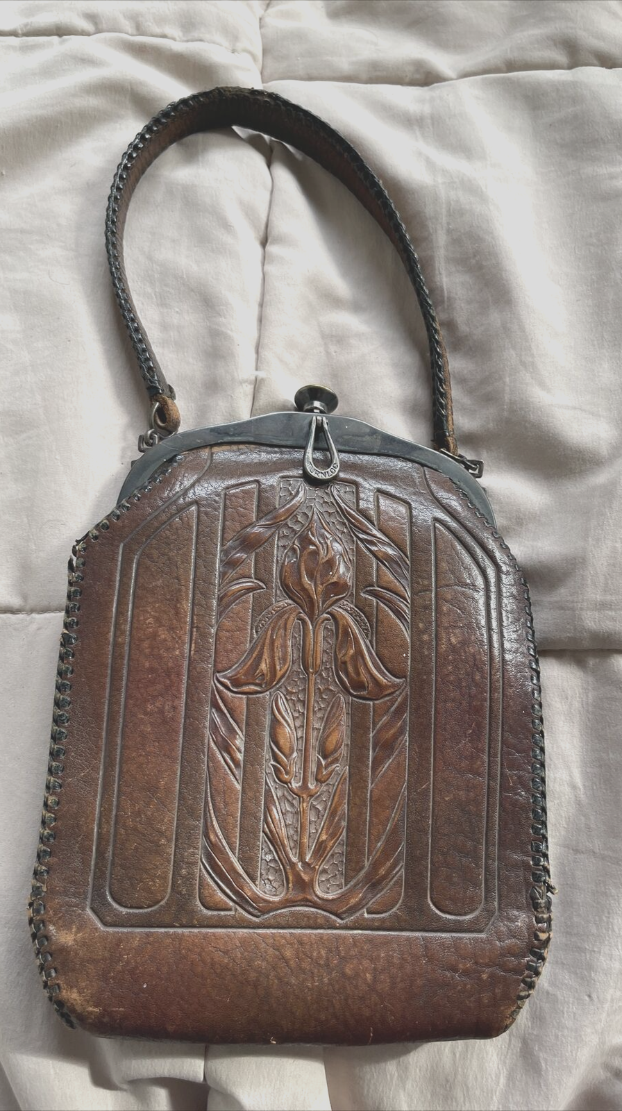 バッグ archive grunge studs leather gimmick bag - バッグ