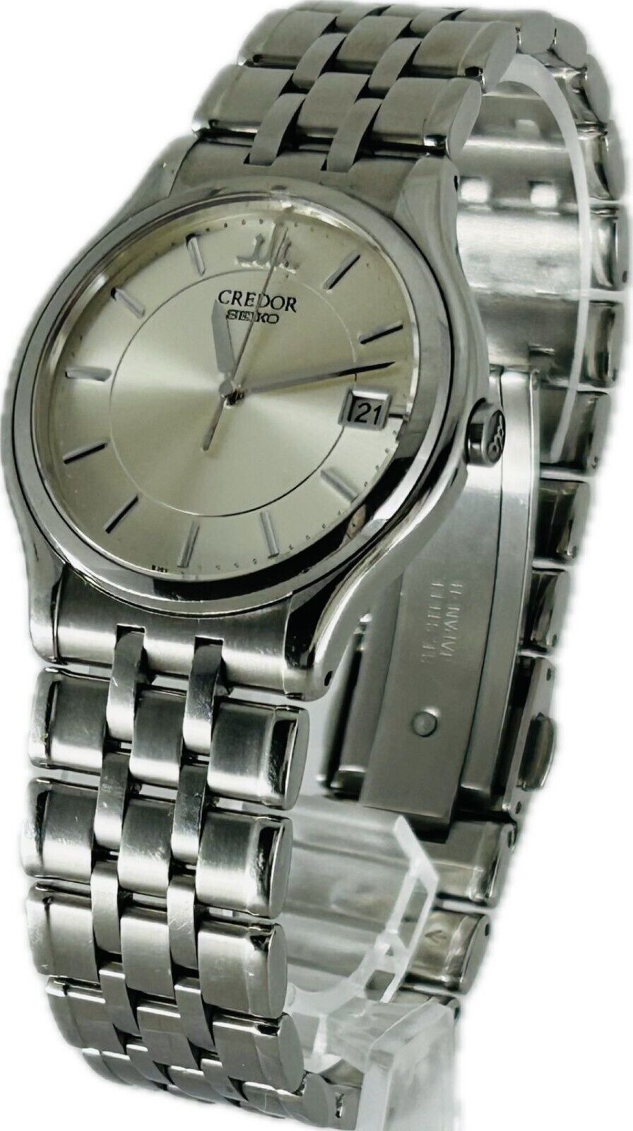Seiko Credor Signo 8J86-7A00 GCAZ009 Silver Dial Unisex Seiko Credor Signo 8J86-7A00 GCAZ009 Silver Dial Unisex