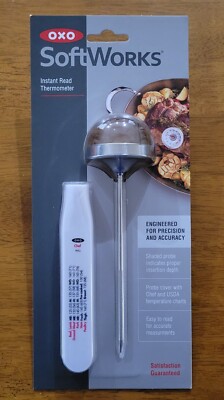 OXO SoftWorks Instant Read Thermometer Engineered For Precision & Accuracy NEW