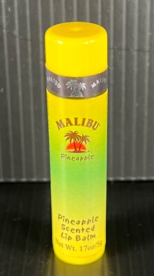 Malibu Pineapple Rum Fruit Scented Lip Balm - New