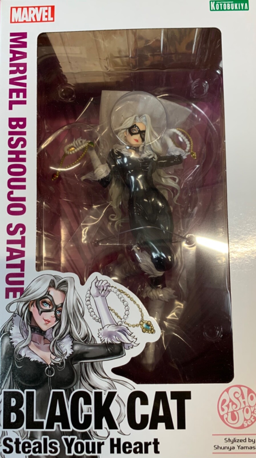 Kotobukiya Marvel Black Cat Steals Your Heart Bishoujo