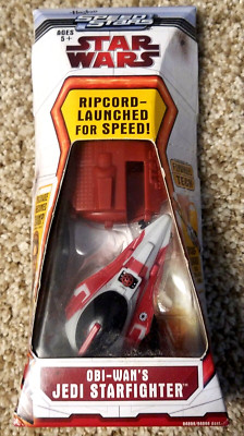Star Wars Speed Stars Obi-Wans Jedi Starfighter Ripcord Launched for Speed
