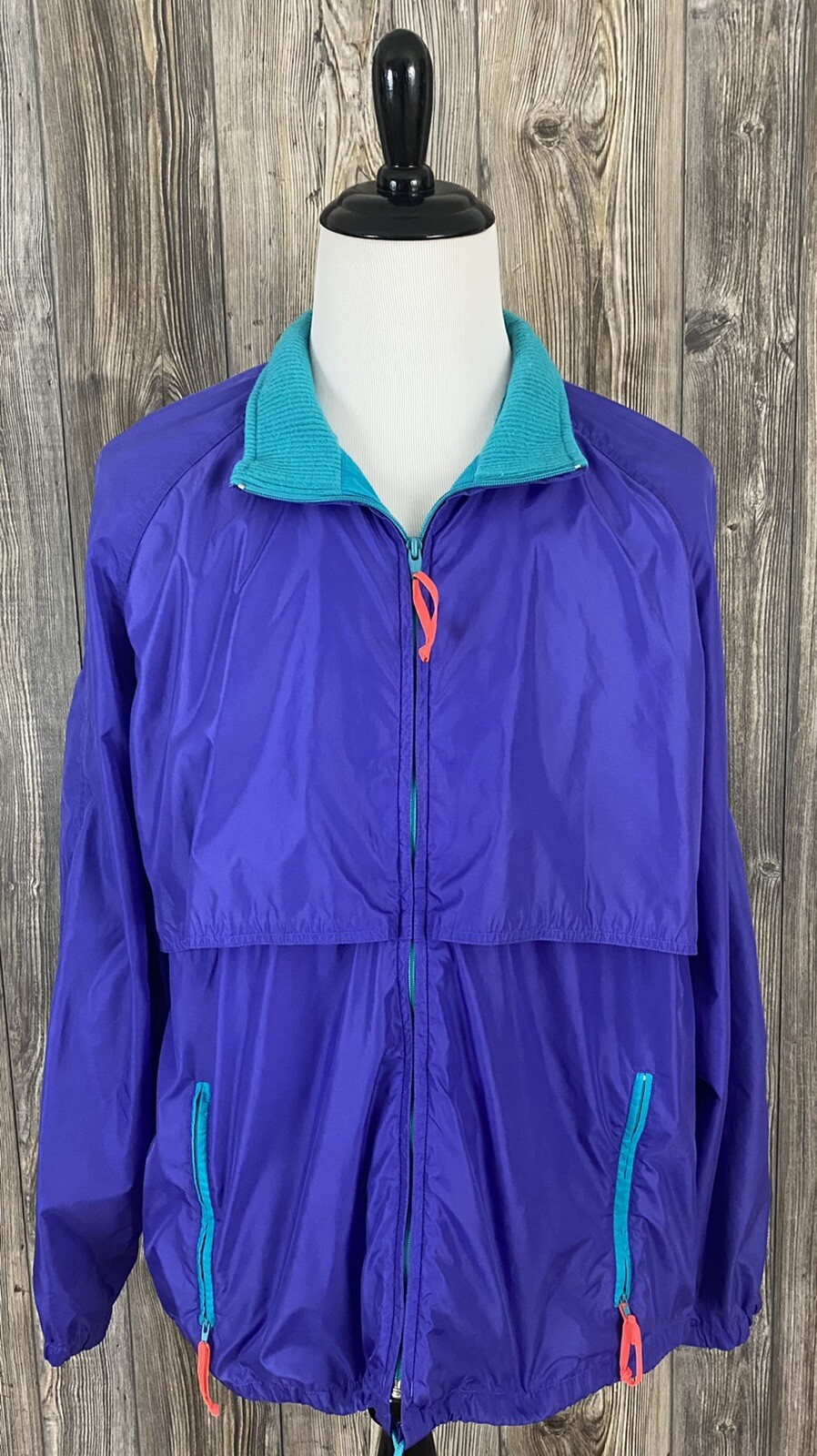 Vintage 80's 90's Woolrich Windbreaker Jacket Men's XL