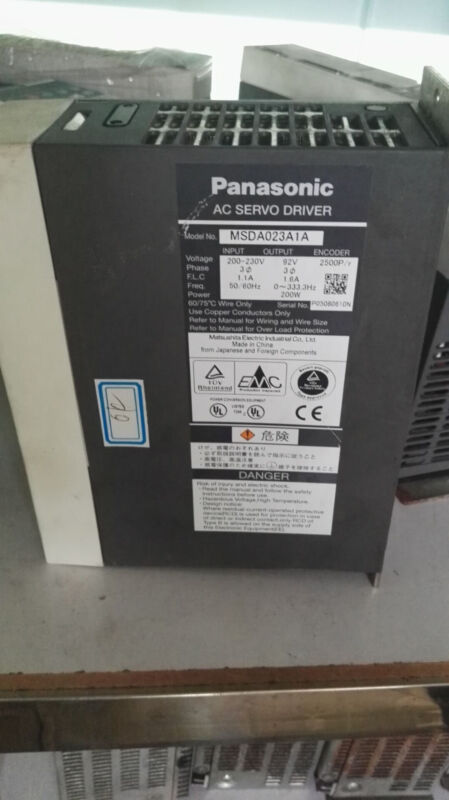 Panasonic Servo Drive Msda023a1a Free Expedited Shipping Refurbished