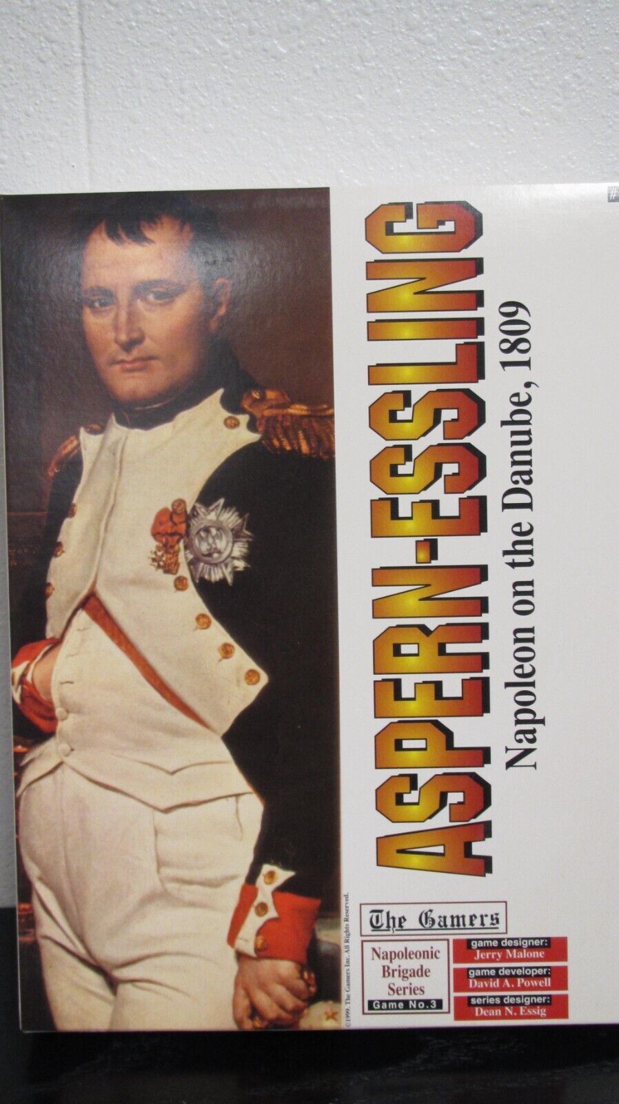 The Gamers NBS#3 Aspern-Essling: Napoleon On The Danube, Unpunched, Complete The Gamers NBS#3 Aspern-Essling: Napoleon On The Danube, Unpunched, Complete