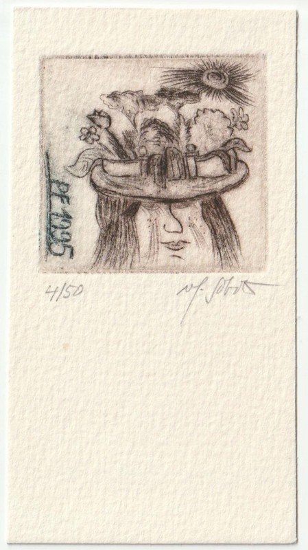 Vlastimil Sobota: Neujahrsgraphik P. F. 1995