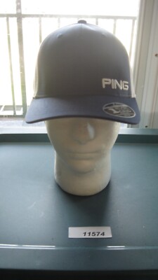 Ping Golf Hat Cap Snapback Adjustable 110 Flex Fit ''Navy & White''   New #11574