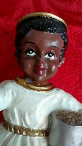 African American Boy Feeding Birds House Of Llyod 1996