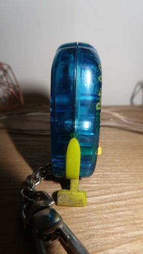 1997 Tiger Rugrats Reptar Giga Pets Electronic Handheld Toy Blue