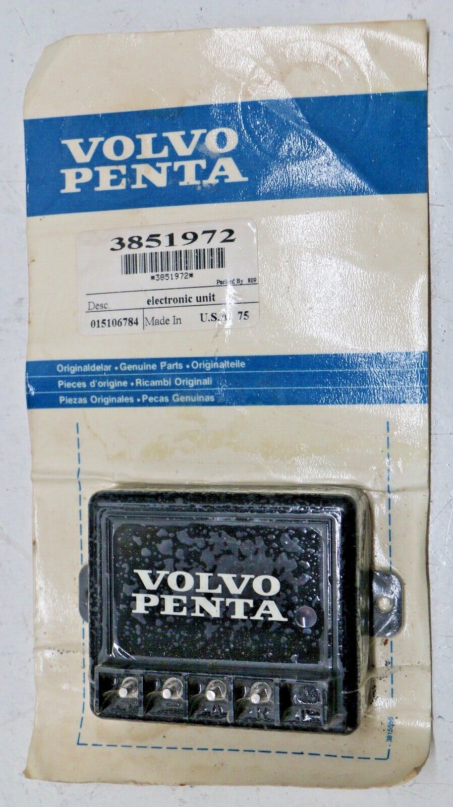 Pon さん専用 3851972 NEW Genuine OEM Volvo Penta Electronic Unit FREE