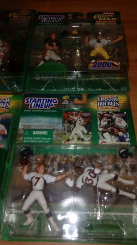 John Elway Starting Lineup Lot (4 Classic Doubles)