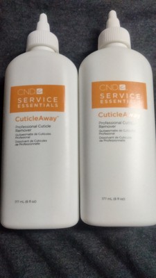 CND Essentials CUTICLE AWAY Cuticle Remover 6oz /177ml 2 Bottles Brand New 