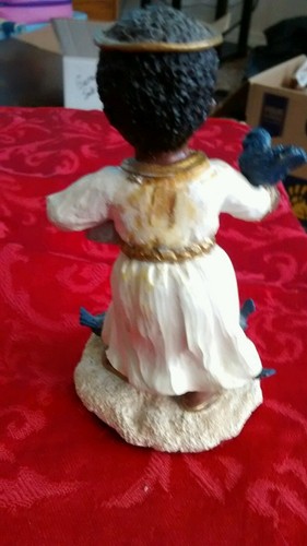 African American Boy Feeding Birds House Of Llyod 1996