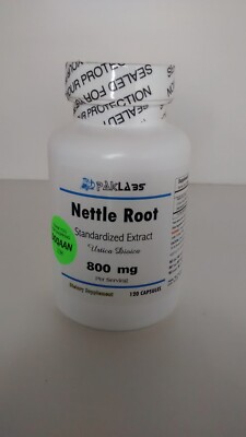 Stinging Nettle Root Standardized Extract 800mg Serving 120 Capsules Big Bottle