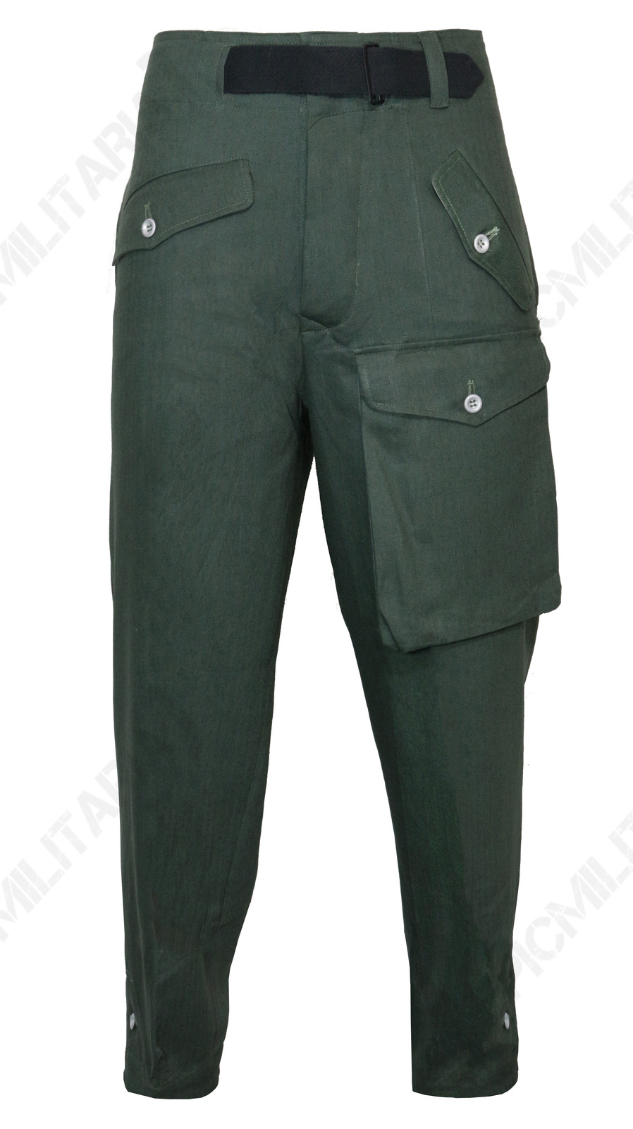 German Army HBT PANZER TROUSERS in Reed Green - All Sizes German Army HBT PANZER TROUSERS in Reed Green - All Sizes