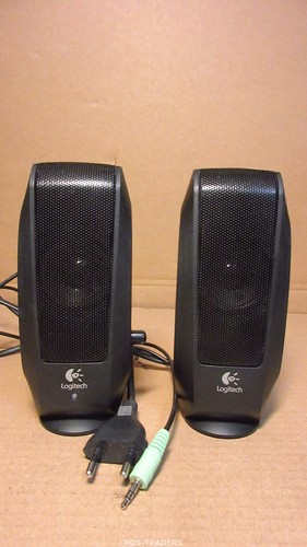 PC周辺機器 Logitech S-120 2.0 Channel USB Powered Speaker System 980-000012 Logitech S-120 2.0 Speaker System - 2.30 W RMS - Black