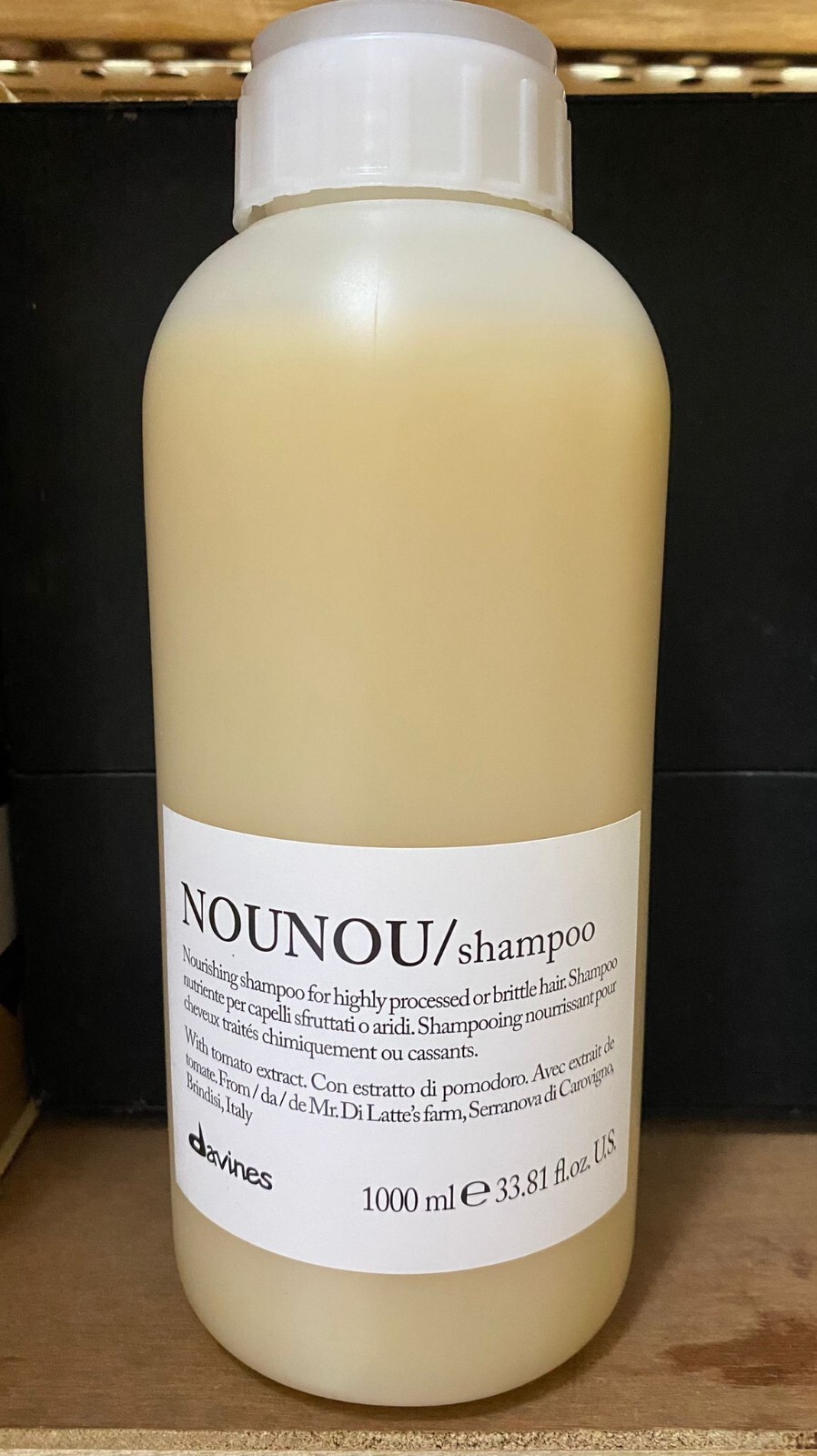 シャンプー NOUNOU/shampoo 1000ml Davines NouNou Shampoo - 1000ml — The Hanging Garden Hair Studio