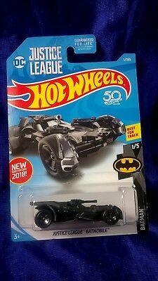 Hot Wheels DC Justice League Batmobile 2018 Batman Series #1/5 Best For
