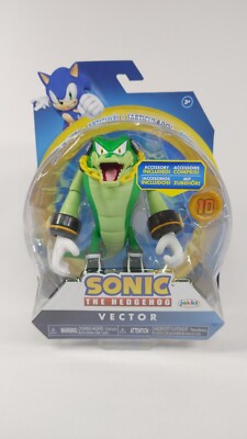 JAKKS PACIFIC 2022 SONIC THE HEDGEHOG VECTOR 4.5'' ACTION FIGURE