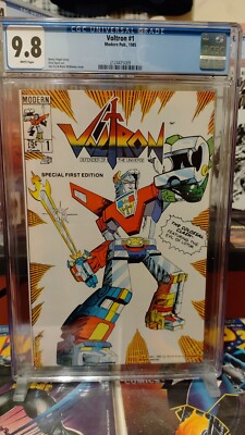 Voltron #1 CGC 9.8 1st Print 1985 Key Comic