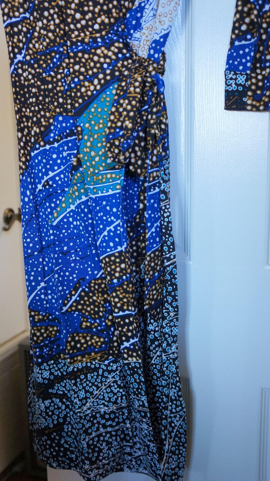 Pre-owned Diane Von Furstenberg $525  Mountain Jewel Julian Two Dress 0 2 4 6 8 14 In Multicolor