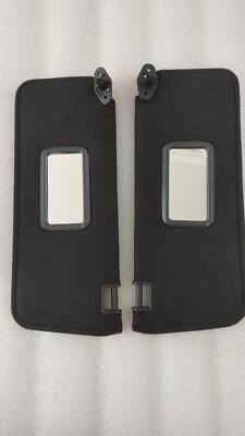 For Nissan Truck D21  1986-1997 Pathfinder 1986-1995 WD21 Sun Visor Pair Black