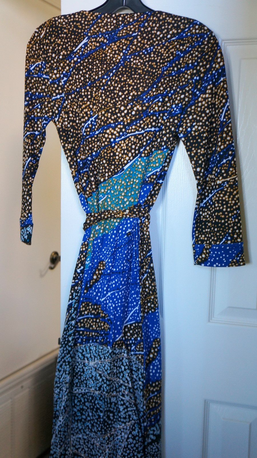 Pre-owned Diane Von Furstenberg $525  Mountain Jewel Julian Two Dress 0 2 4 6 8 14 In Multicolor