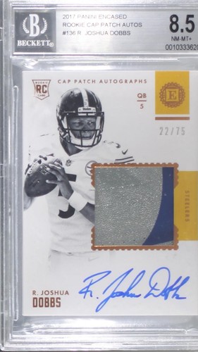 2017 Panini Encased R. Joshua Dobbs #136