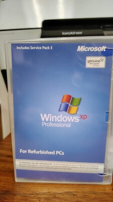 Microsoft Windows XP Professional X14-66865 Service Pack 3 for Refurb PC NO KEY