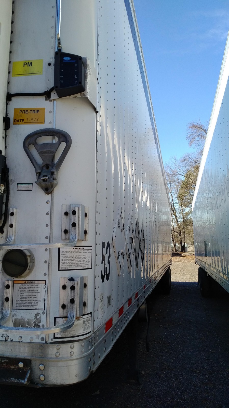 2007 Great Dane 53' Reefer Trailer w/ Carrier XTC unit # R54367