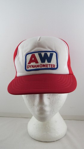 Vintage Patch Trucker Hat - A W Dynamometer - Adult Snapback