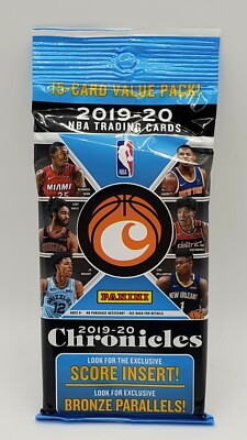 2019-2020 NBA Chronicles Basketball Mega Box Blaster Box Hangers & Value Packs