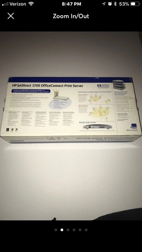 hp jetdirect 170x Office Connect Printer Server