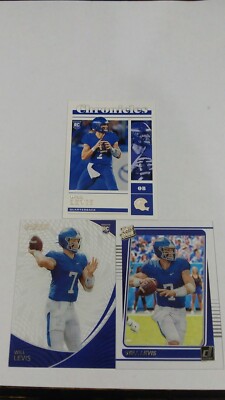 2023 Panini Chronicles Draft Picks Will Levis RC CLEAR VISION #3 plus 2 cards