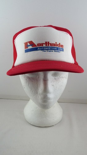 Vintage Trucker Hat - Northside Automotive - Double Extra Panel - Adult Snapback
