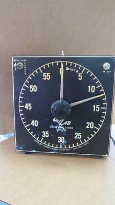 Vintage Gra Lab Model 168 Darkroom Timer,  working, DIMCO GRAY