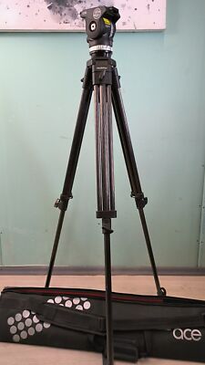 Tripod Sachtler System Ace XL with CF Legs & Ground Spreader (MFR: 1019C) (128)