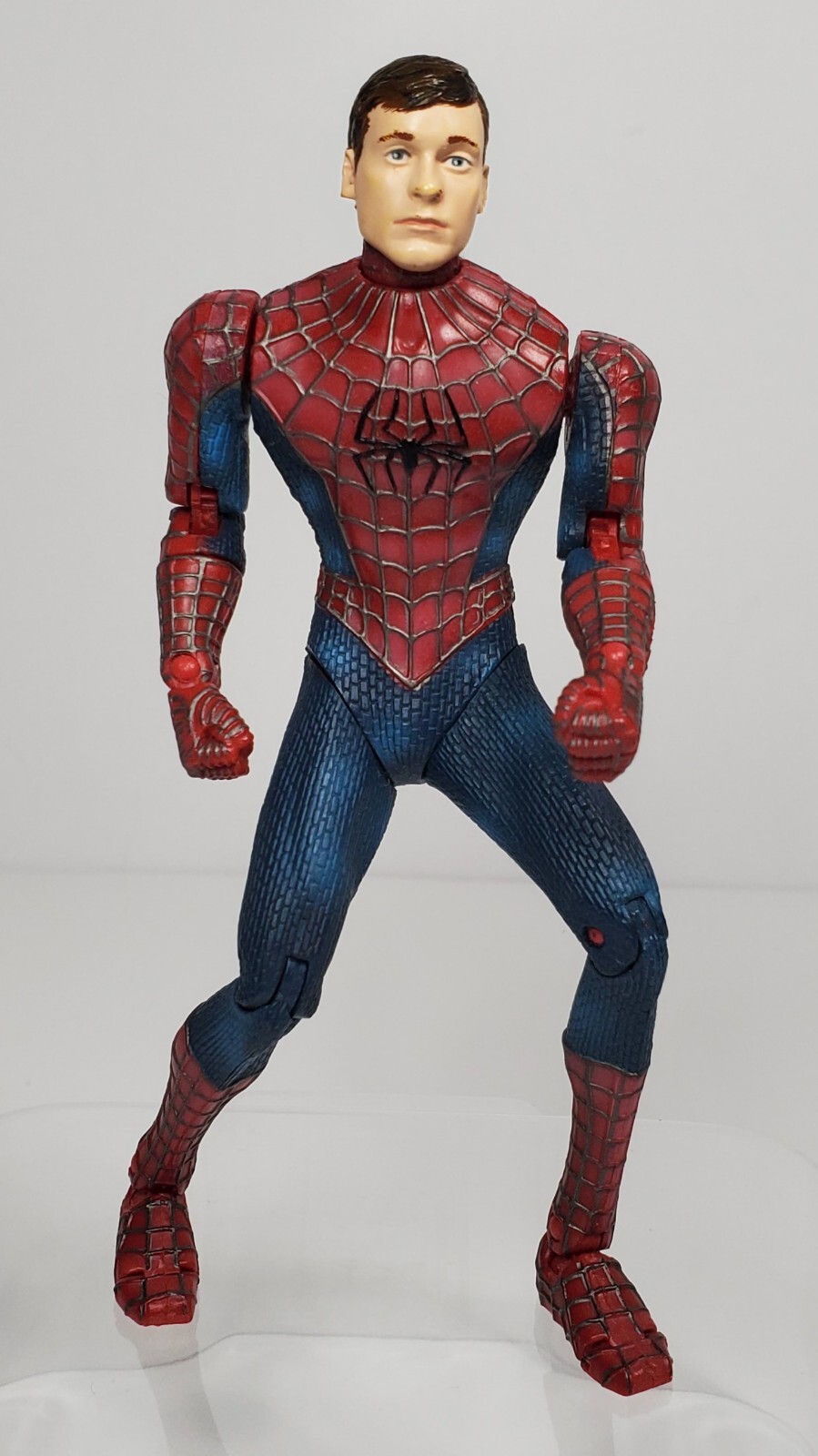 POWER PUNCH SPIDER-MAN ACTION FIGURE TOBEY MAGUIRE LOOSE