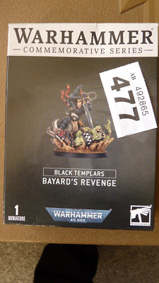 WH40K LIMITED EDITION SPACE MARINE BAYARDS REVENGE COMMEMORATIVE SERIES NIB #477