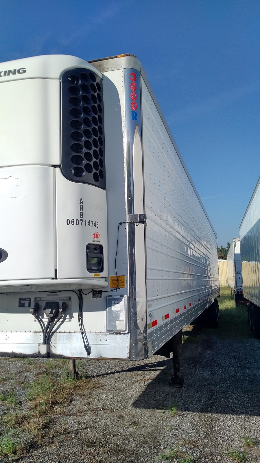 2007 Utility 53' Reefer Trailer w/ Thermo King SB310+  unit # 834792
