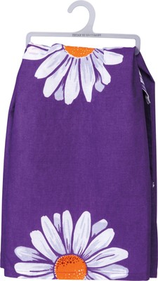 OMG My Mother Was Right About Everything Purple Daisies Kitchen Dish Towel
