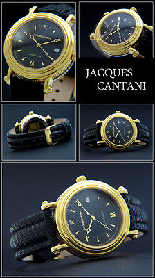 Pre-owned Jacques Cantani Automatic Watch  Eta-2824-2 Swiss Made Stainless Steel Jc-551