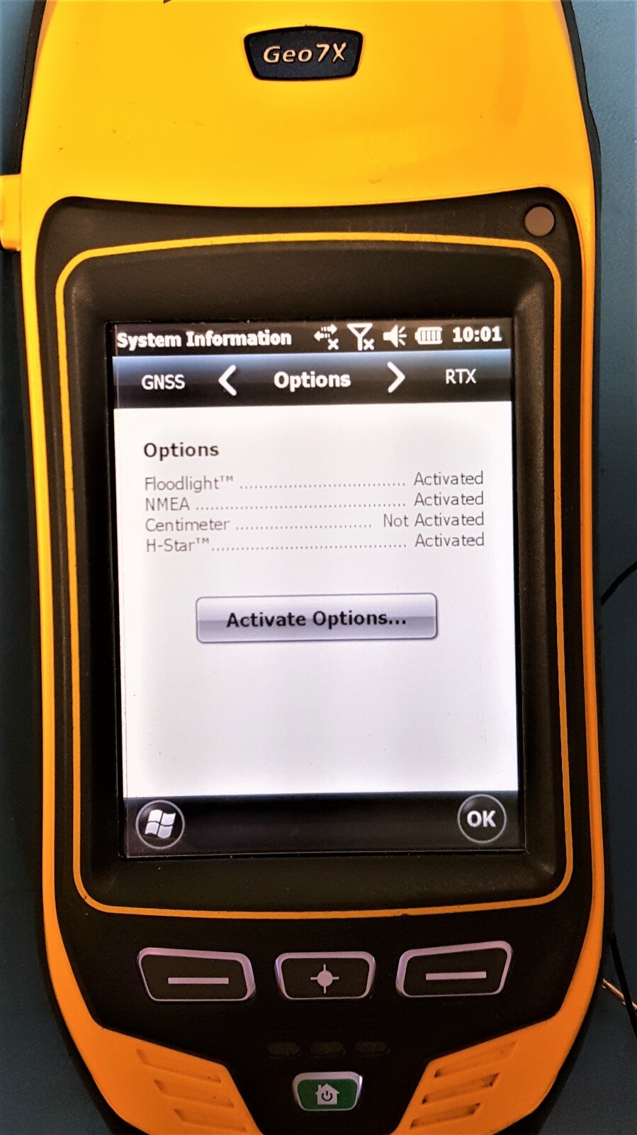 Trimble GEO7X Handheld GNSS w/ TerraSync Bluetooth Floodlight NMEA H-Star