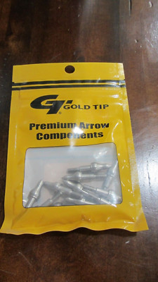 Gold Tip EZ Premium Arrow Components Pull 100 Grain, 12 Count