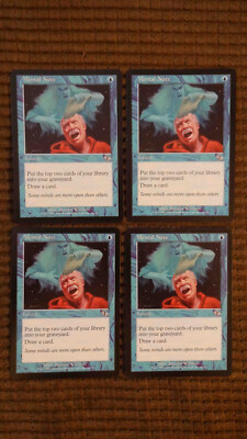 Magic: the Gathering / MtG Mental Note x4 Judgment