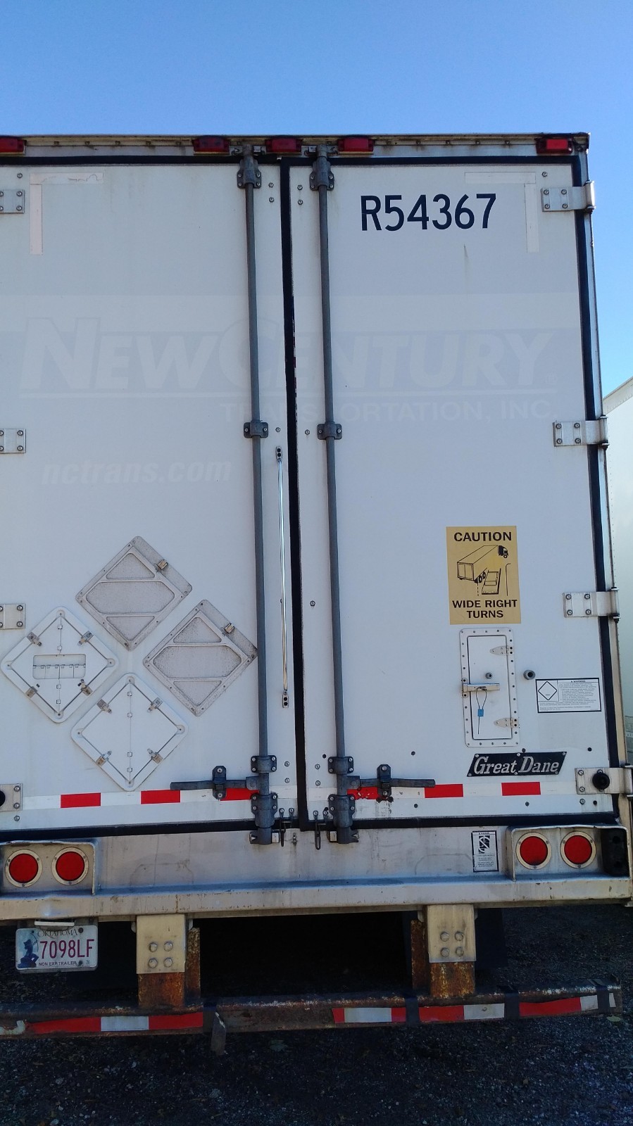 2007 Great Dane 53' Reefer Trailer w/ Carrier XTC unit # R54367