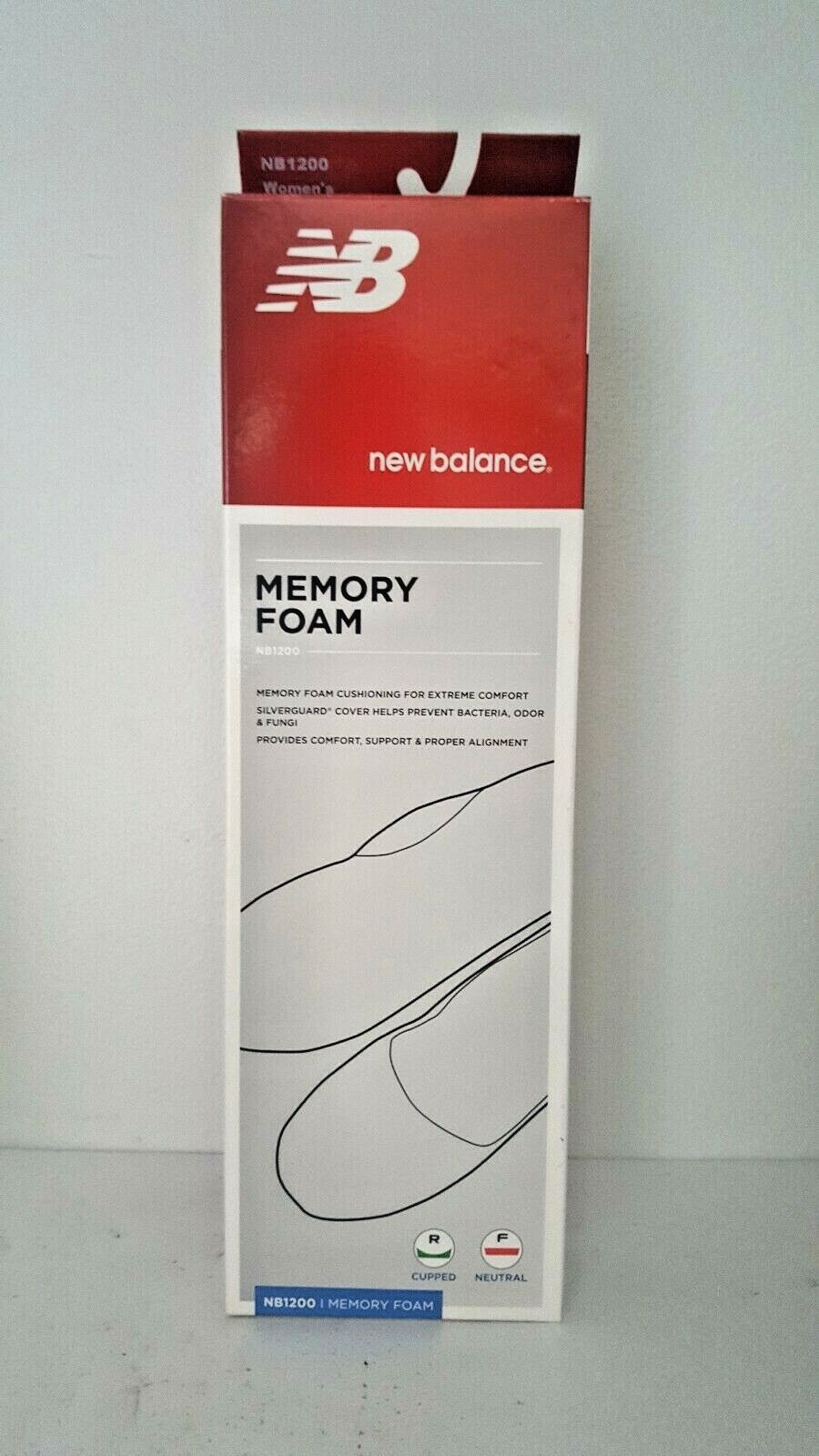 new balance memory foam insoles