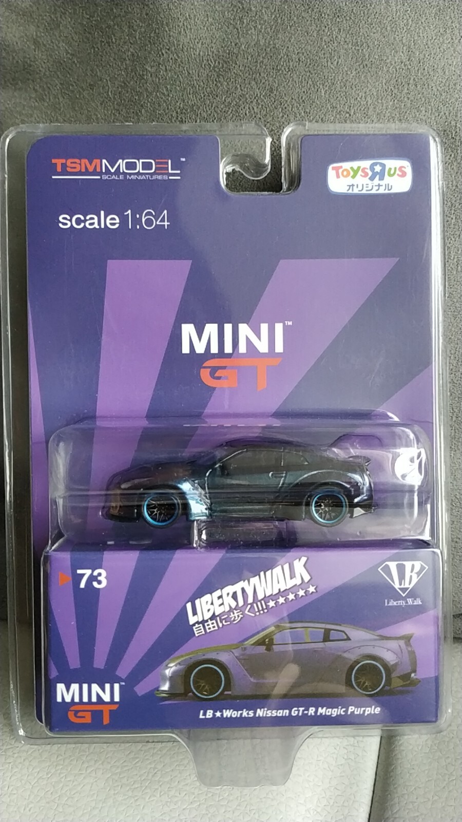 TSM MINI GT 1:64 LIBERTY WALK LB WORKS NISSAN GT-R R35 MAGIC