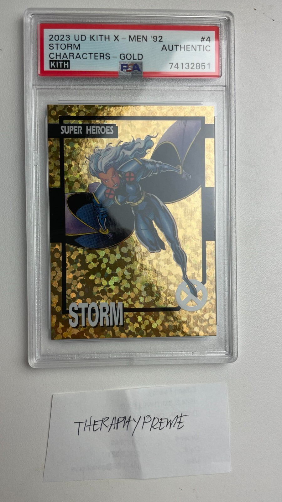 Kith X-Men 97 STORM Asics PSA CARD 1/25